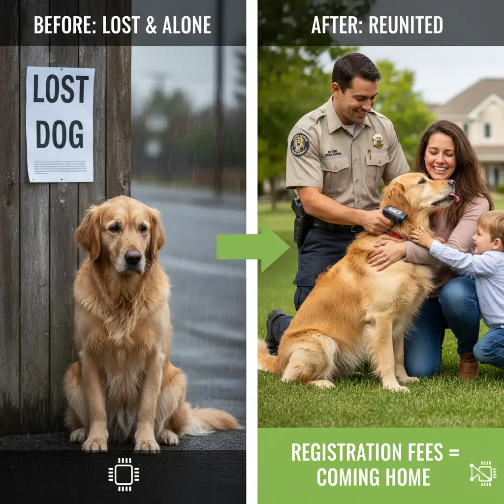 Dog Registration Fees by Council