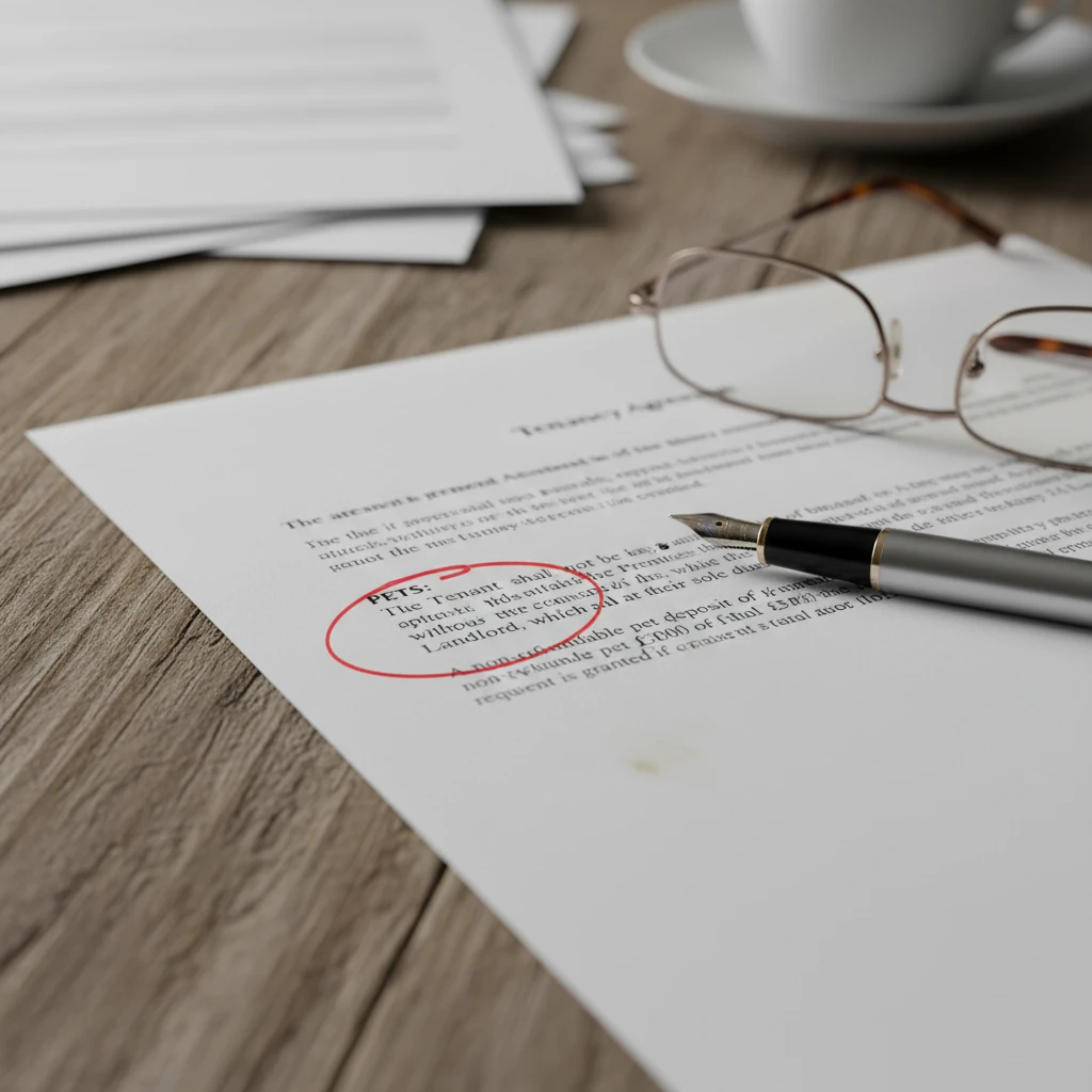 Reviewing the pet clause in a New Zealand tenancy agreement