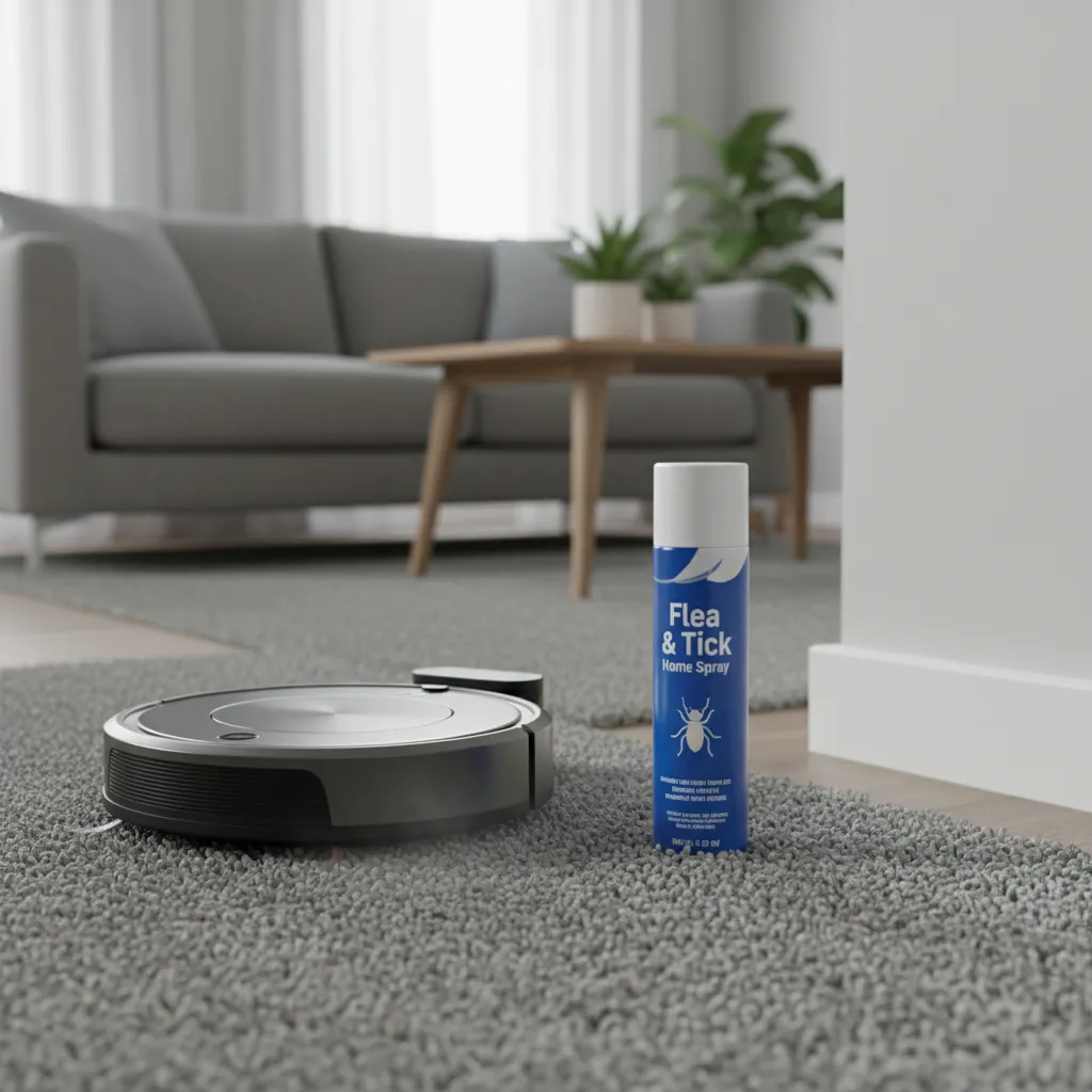 Treating the home environment for fleas