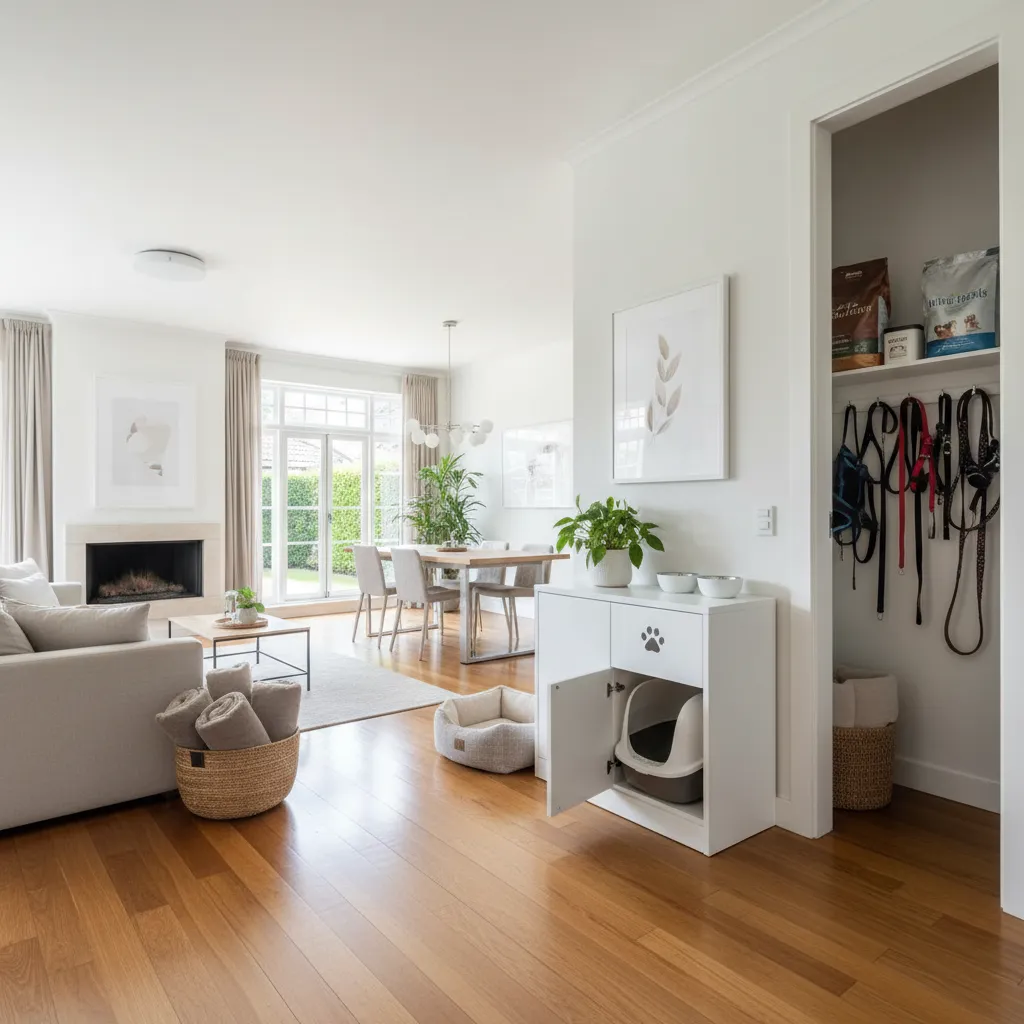 Tidy pet-friendly rental interior