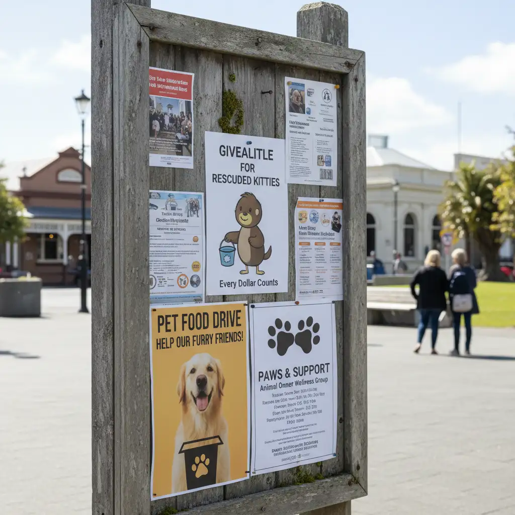 Community support resources for pet owners