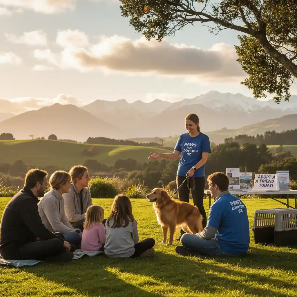 Educating the public about animal adoption