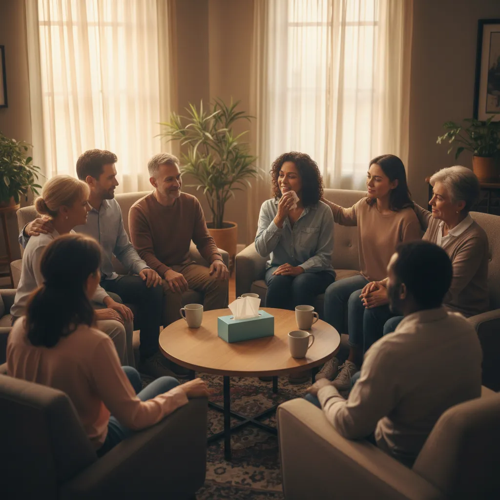 Pet grief support group meeting in New Zealand