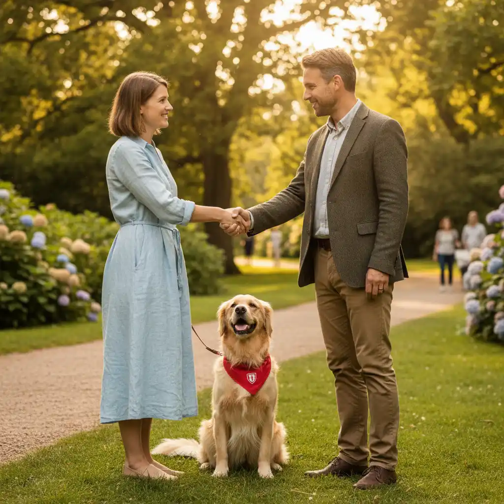 Safe and verified pet handover